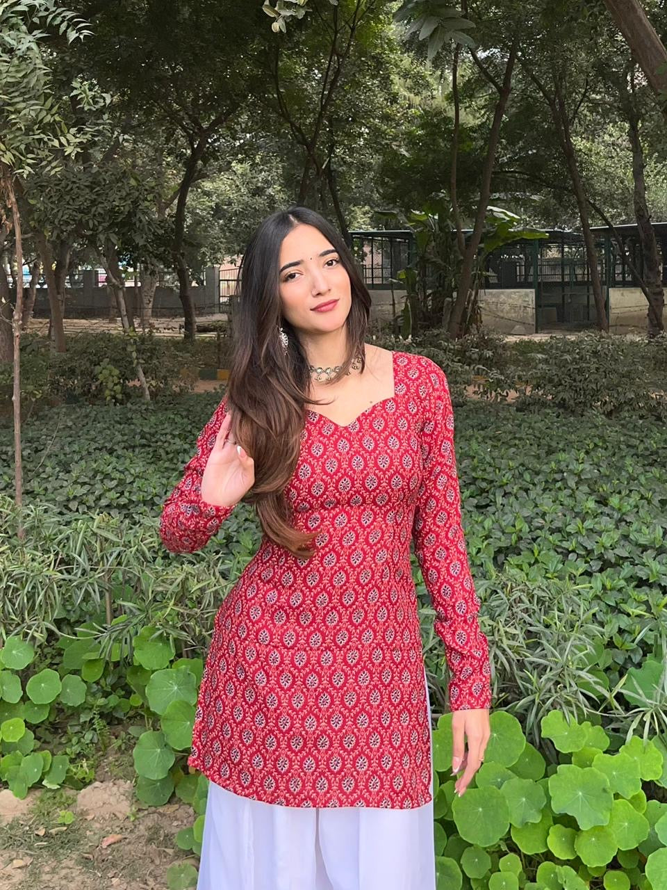 जीनत Kurti 🌹 (Magnificent Paisley Wrap Kurti) - Winter Edition