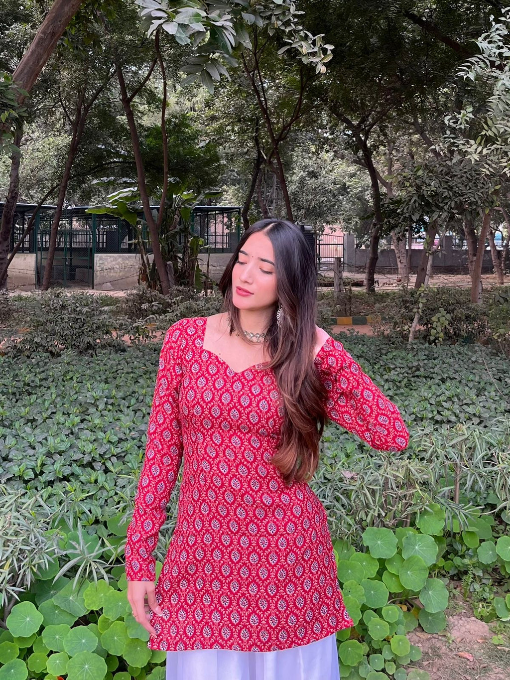 जीनत Kurti 🌹 (Magnificent Paisley Wrap Kurti) - Winter Edition