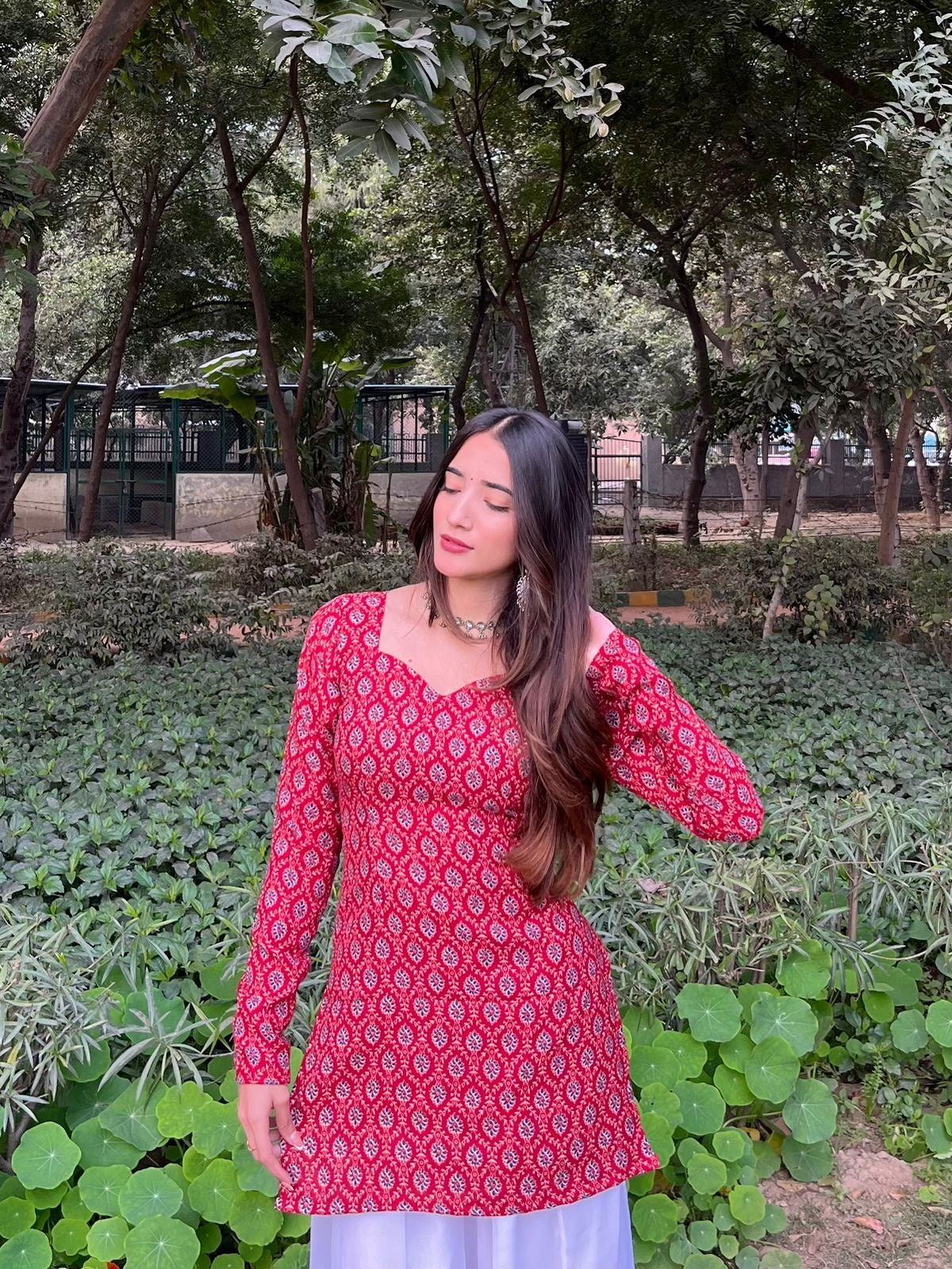 जीनत Kurti 🌹 (Magnificent Paisley Wrap Kurti) - Winter Edition
